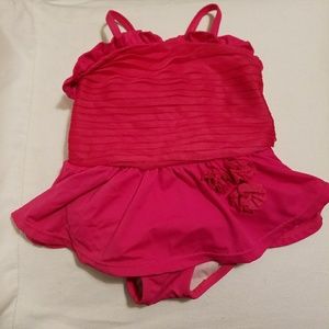 Gymboree hot pink bathing suit